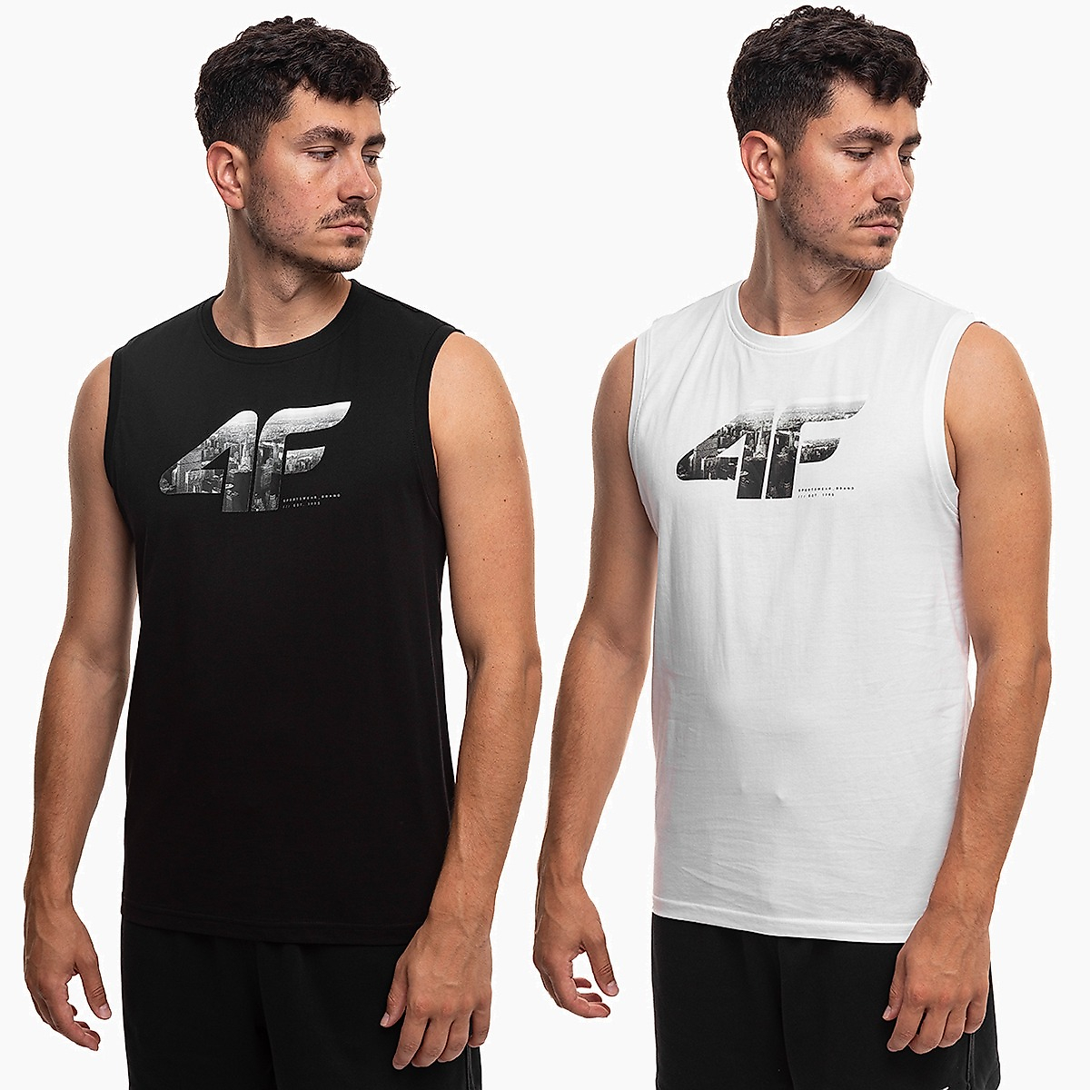 4F Heren T-shirt set 4FWSS26TSLEM357 10S/20S