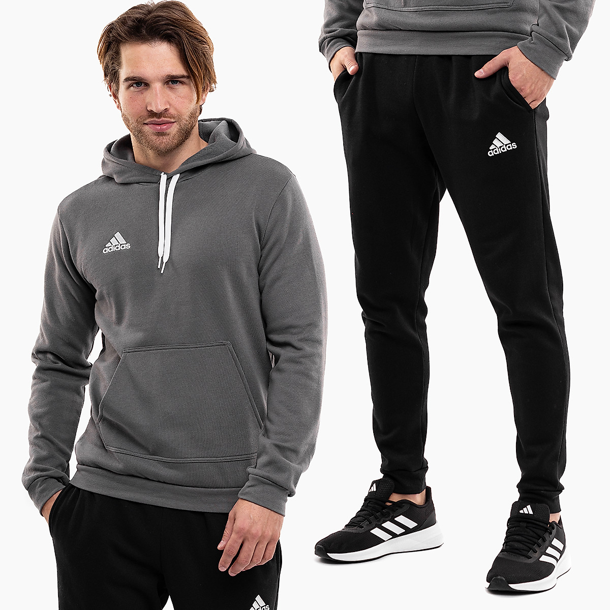 adidas Heren trainingspak Entrada 22 Hoody HB0578/HB0574