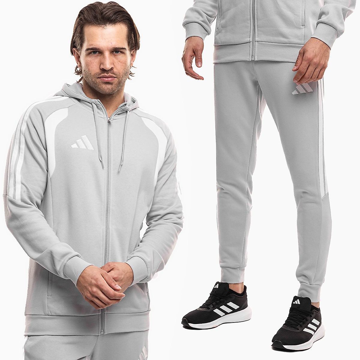 adidas Herenset Tiro 26 League Full Zip Hoodie KF3319/JY7152