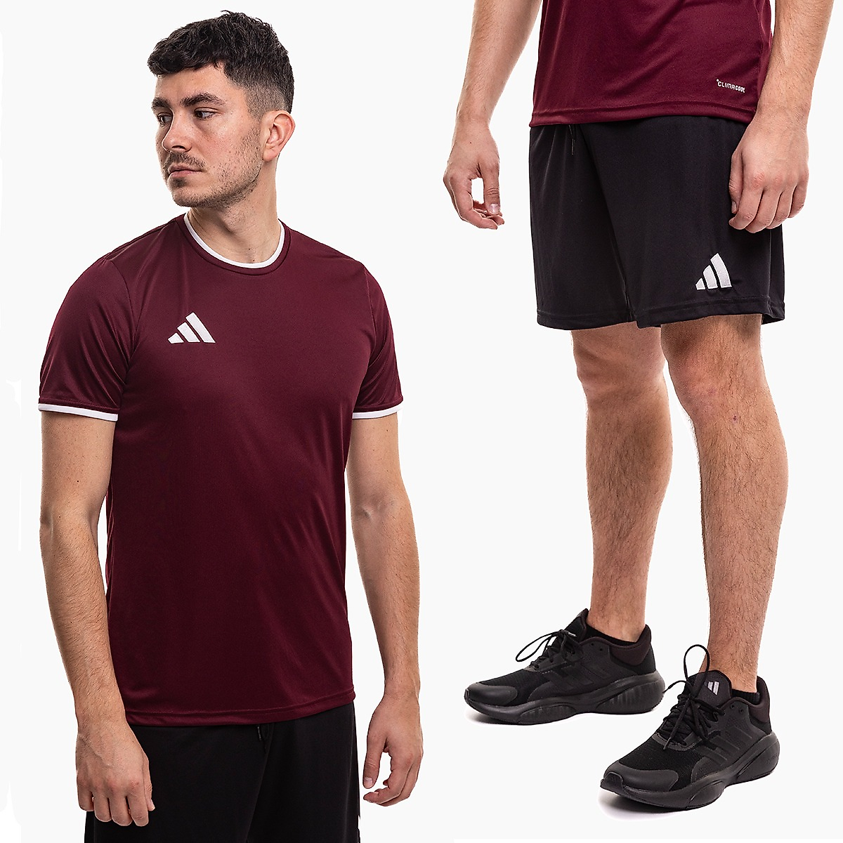 adidas heren sportset shirt shorts Entrada 26 JZ2507/JZ2521