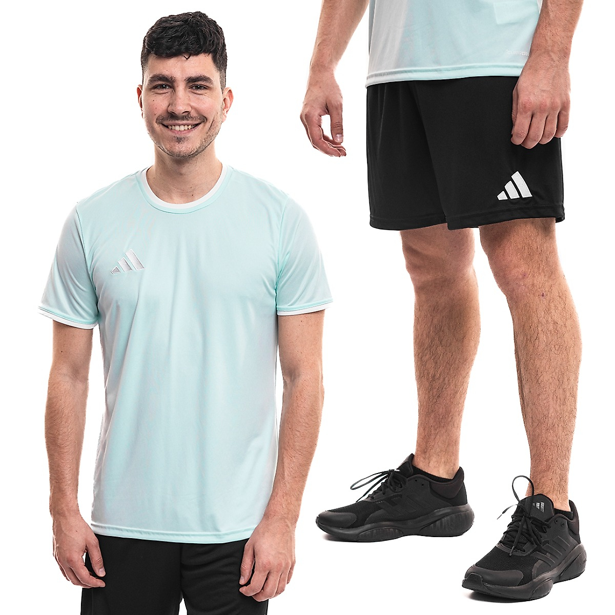 adidas Heren Sportset Shirt en Shorts Entrada 26 KE9838/JZ2521