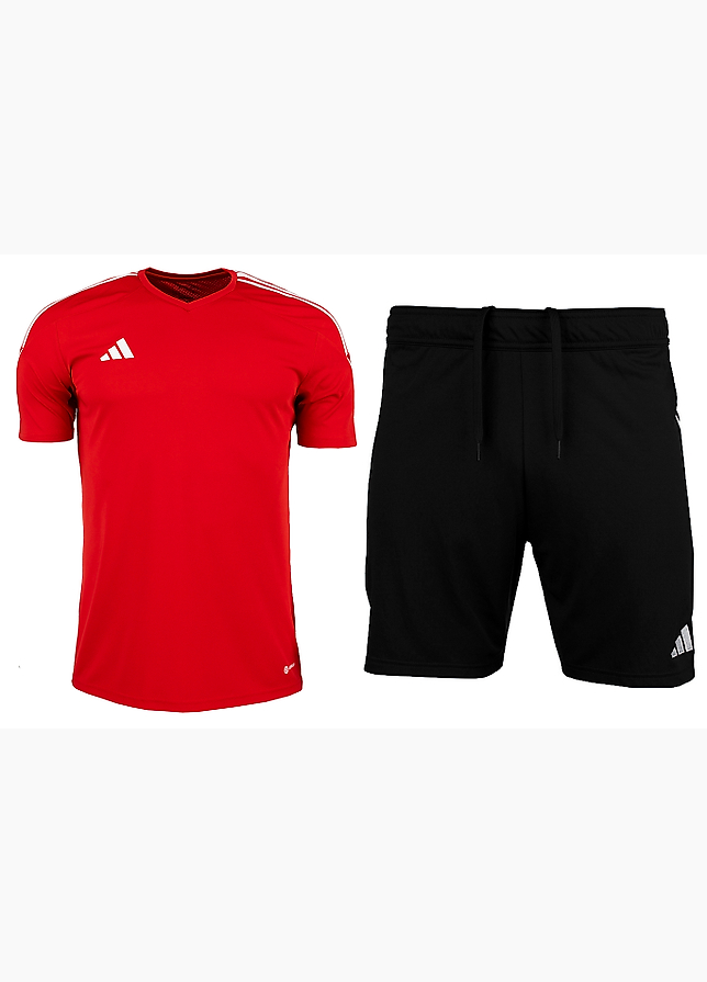 adidas Męski strój sportowy koszulka spodenki Tiro 23 League Jersey HT6128/HT6129 adidas Męski strój sportowy koszulka spodenki Tiro 23 League Jersey HT6128/HT6129