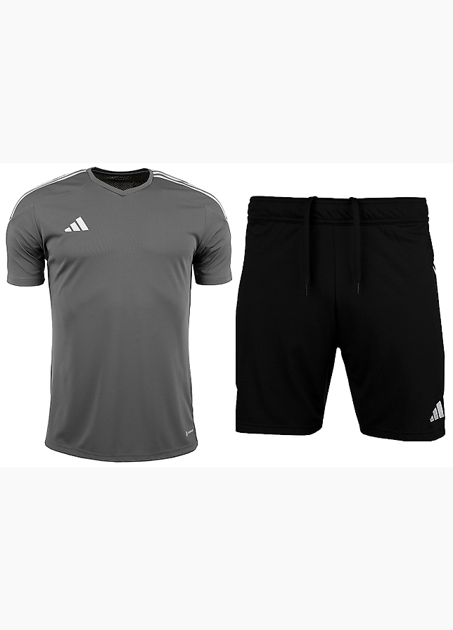 adidas Męski strój sportowy koszulka spodenki Tiro 23 League Jersey IC7478/HT6129 adidas Męski strój sportowy koszulka spodenki Tiro 23 League Jersey IC7478/HT6129