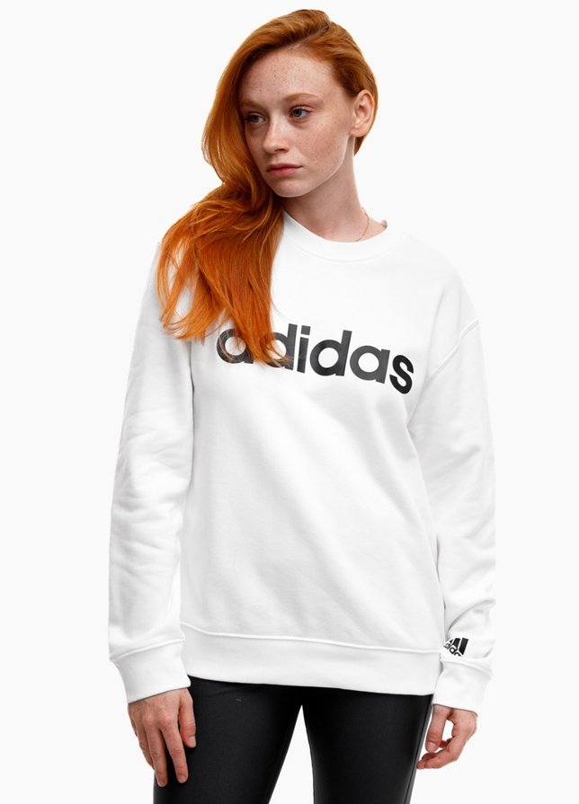 adidas Bluza damska Essentials Linear French Terry IC6879 adidas Bluza damska Essentials Linear French Terry IC6879