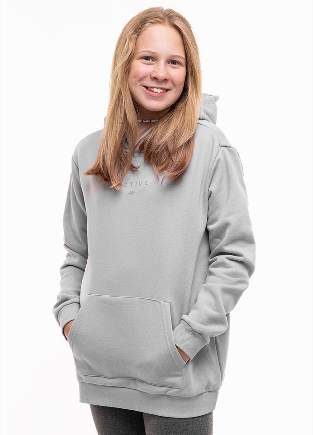 4F Bluza dla dziewczynki HJZ22 JBLD003 27S 4F Bluza dla dziewczynki HJZ22 JBLD003 27S