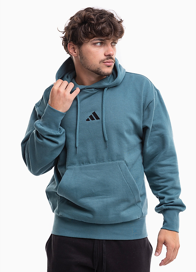 adidas Heren hoodie Essentials Feelcozy Fleece Hoodie KB7650 adidas Heren hoodie Essentials Feelcozy Fleece Hoodie KB7650