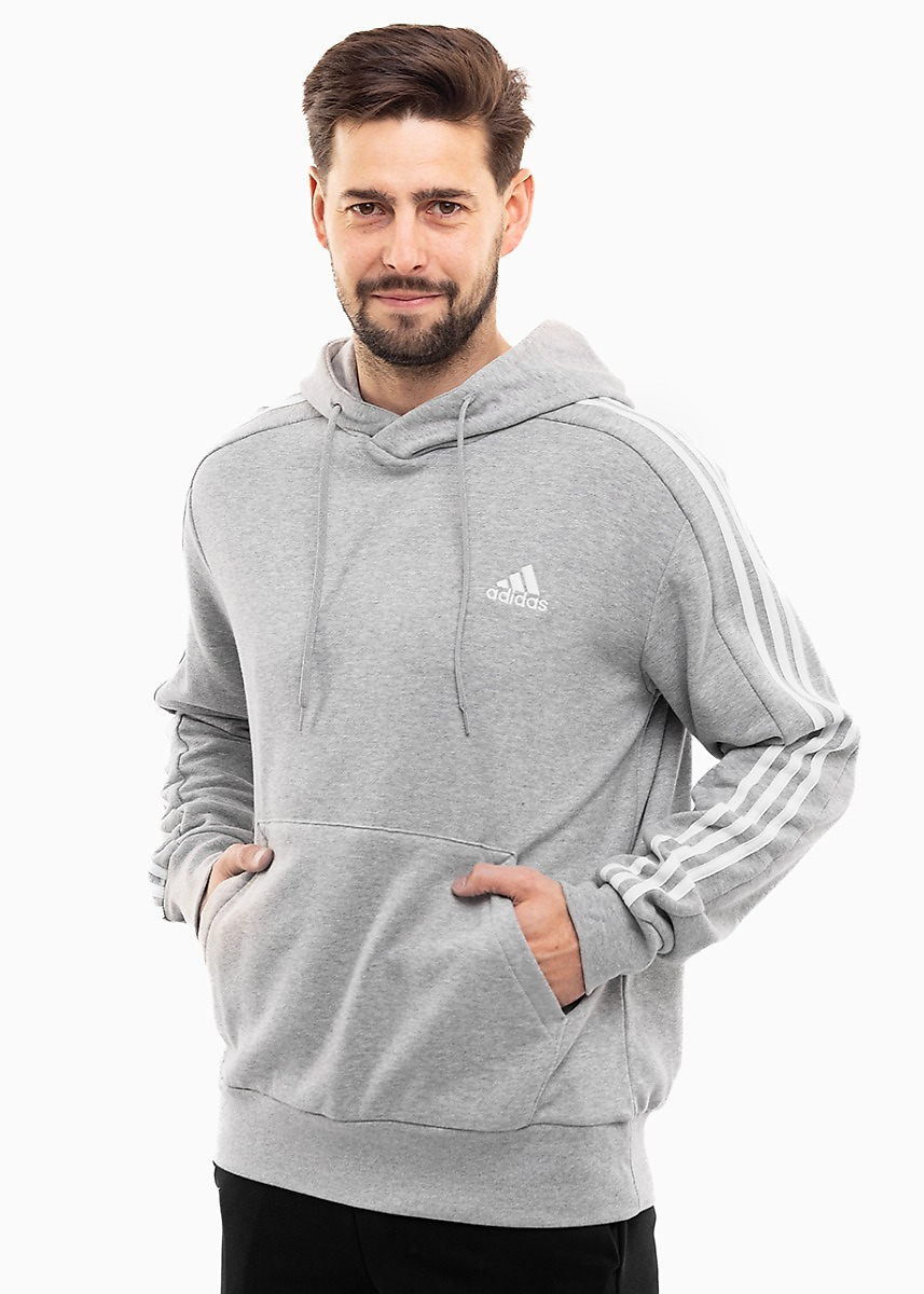 adidas Bluza z kapturem męska Essentials Hoodie FT IC0437