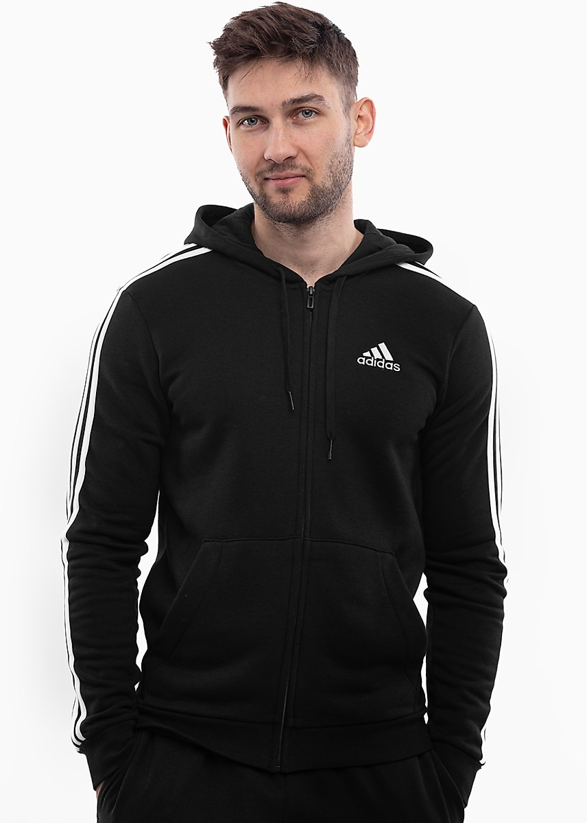 adidas Bluza Męska Essentials Full-Zip Hoodie GK9051