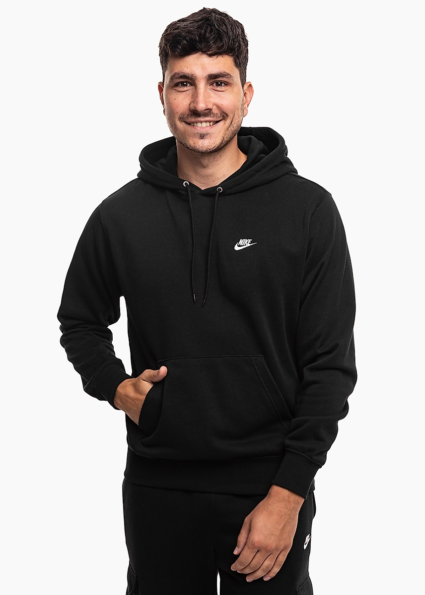 Heren sweater Nike Club FT PO Hoodie FN3866 010