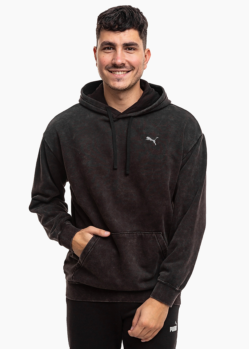 PUMA Heren hoodie ESS Elevated Relaxed Wash Hoodie 688049 01