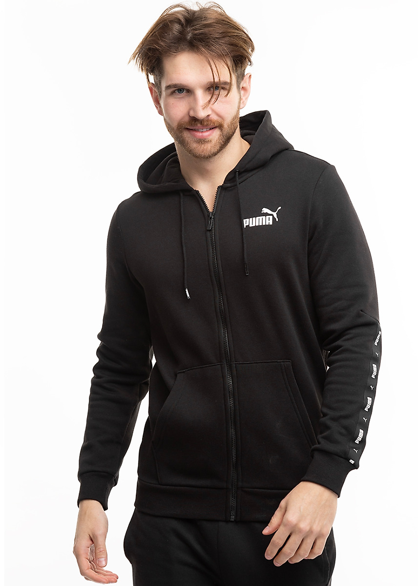 PUMA Bluza męska ESS+ Tape Full-Zip Hoodie TR 848768 01