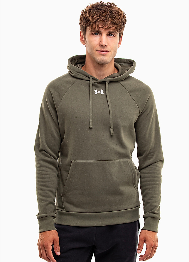 Under Armour Bluza męska Rival Fleece Hoodie 1379757 390 Under Armour Bluza męska Rival Fleece Hoodie 1379757 390