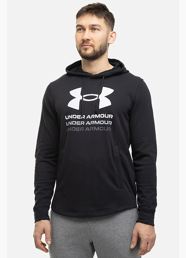 Under Armour Bluza męska UA Rival Terry Graphic Hoodie 1386047 001 Under Armour Bluza męska UA Rival Terry Graphic Hoodie 1386047 001