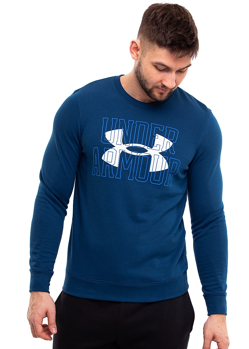 Under Armour Bluza męska UA Rival Terry Logo Crew 1370391 458
