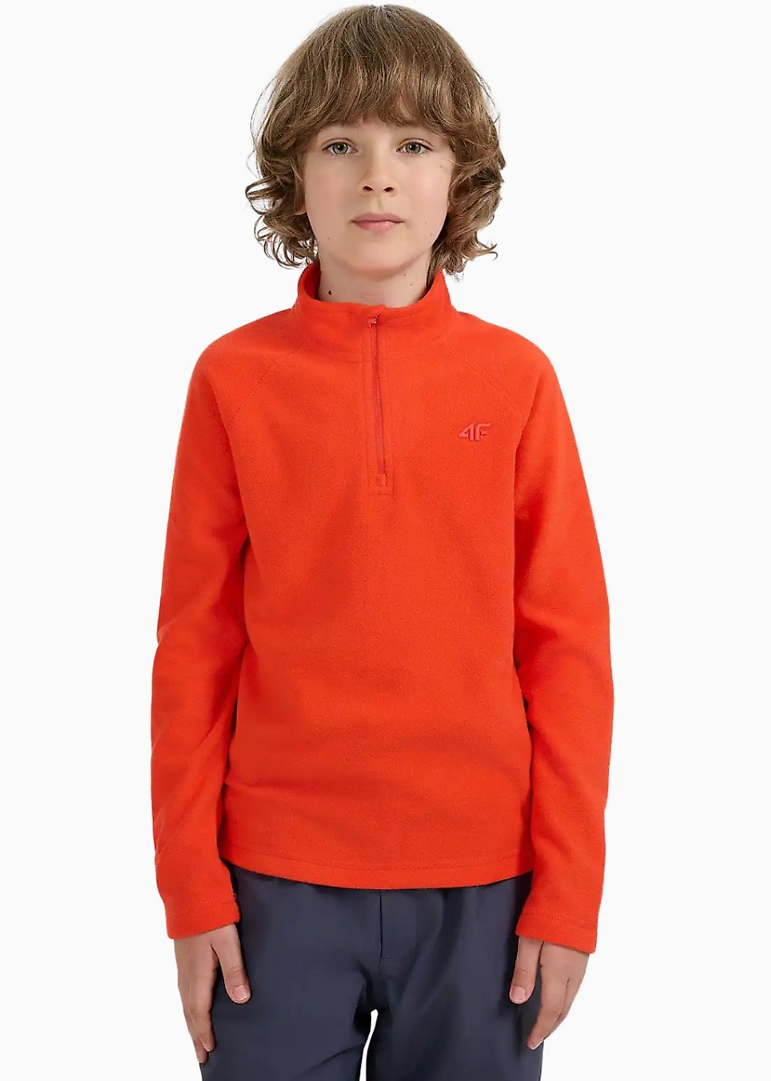 4F M058 Fleece trui voor jongens 4FJWAW25UFLEM058 62S