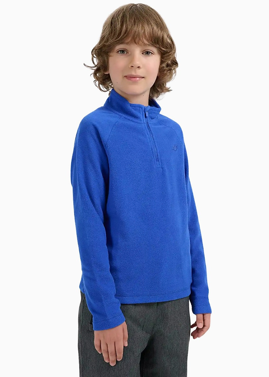 4F M058 Fleece trui voor jongens 4FJWAW25UFLEM058 36S