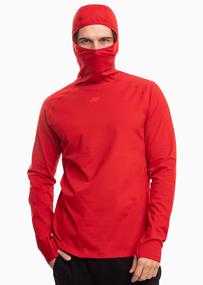 4F Thermoactieve herenhoodie M100 4FWAW25UBRUM100 61S
