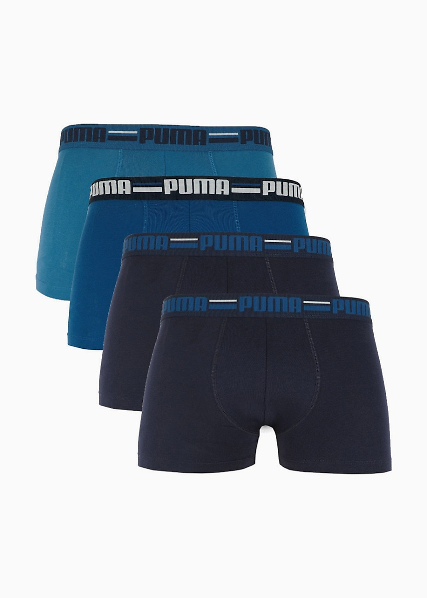 Puma Heren Boxershorts Brand Elastic 4-pack 938197 02