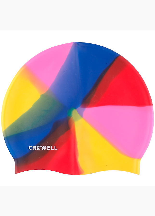 Crowell Czepek pływacki silikonowy Multi Flame 03 Crowell Czepek pływacki silikonowy Multi Flame 03