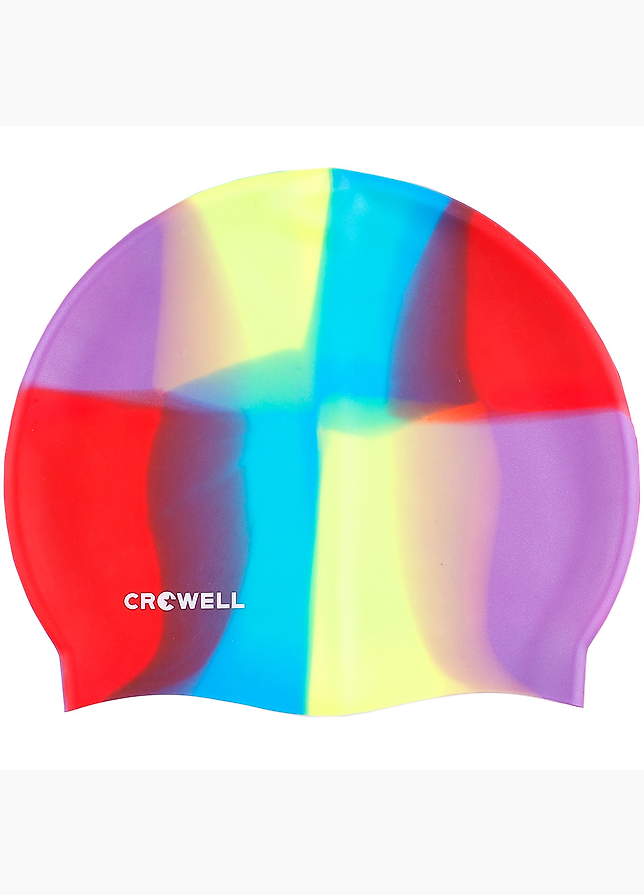 Crowell Czepek pływacki silikonowy Multi Flame 10 Crowell Czepek pływacki silikonowy Multi Flame 10