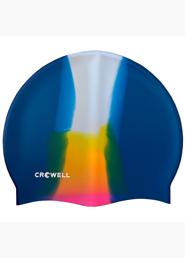 Crowell Czepek pływacki silikonowy Multi Flame 14 Crowell Czepek pływacki silikonowy Multi Flame 14