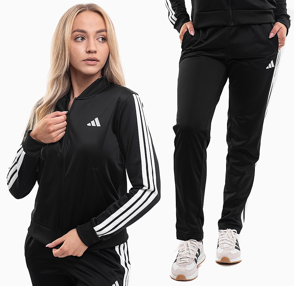 adidas Dames trainingspak Essentials 3-Stripes TrackSuit JD5434