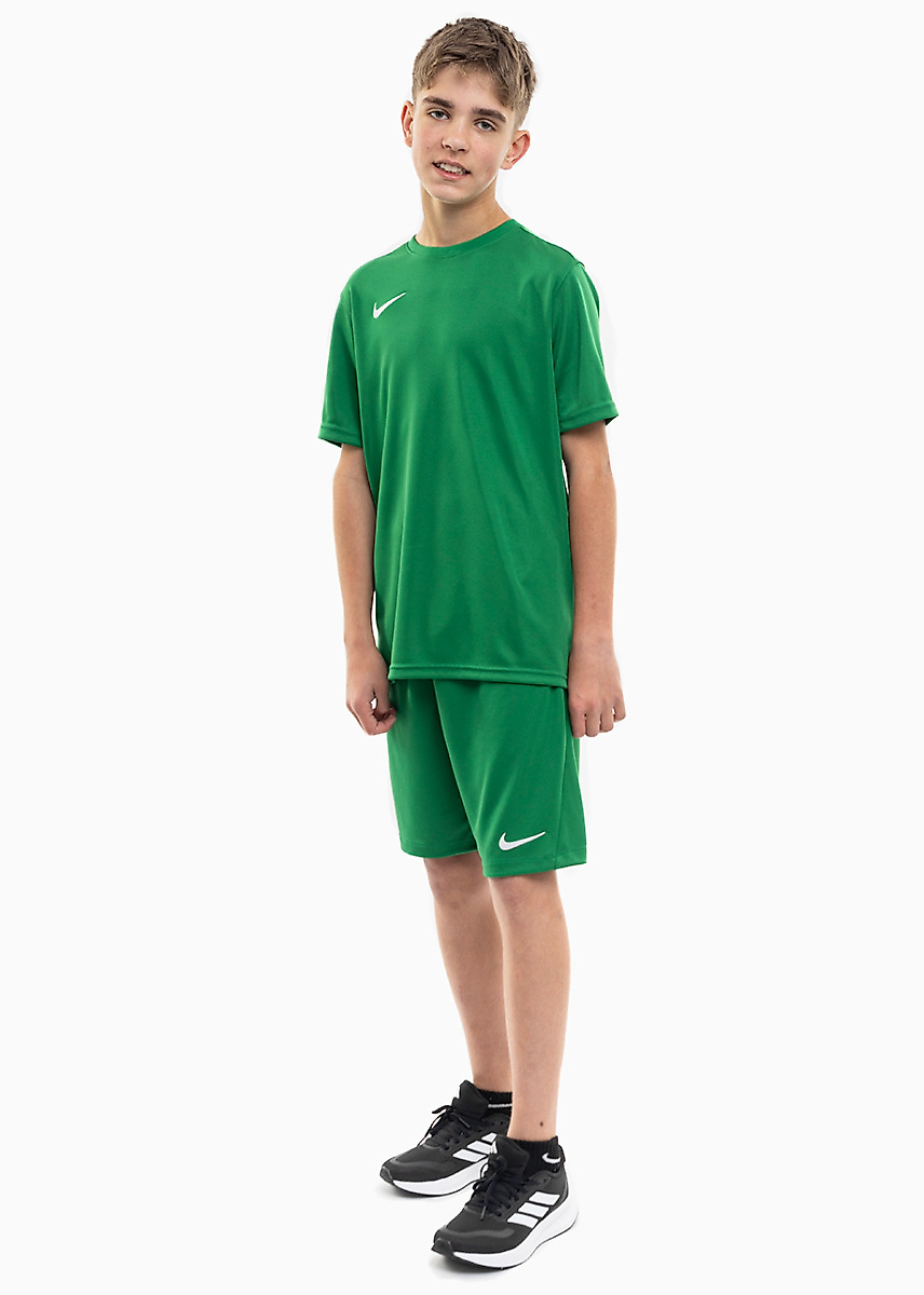 Nike dziecięcy strój sportowy koszulka spodenki Dry Park VII JSY SS BV6741 302/BV6865 302