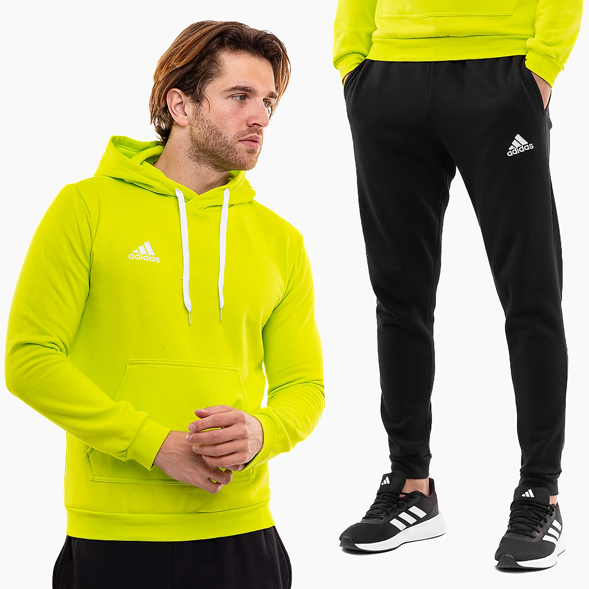 adidas Heren trainingspak Entrada 22 Hoody HC5083/HB0574
