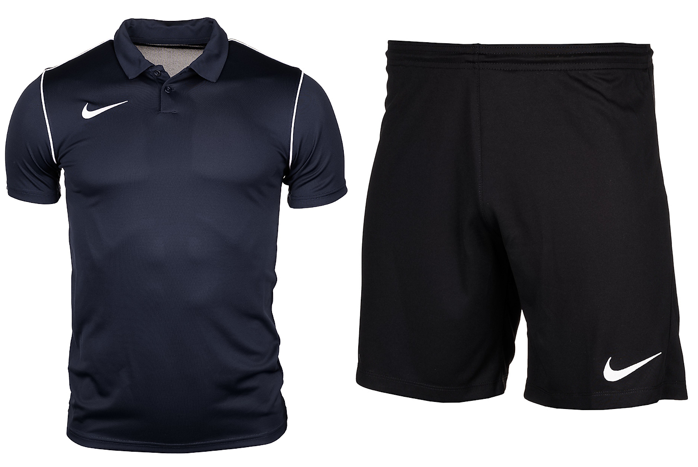 Nike męski strój sportowy koszulka spodenki M Dry Park 20 Polo BV6879 410/BV6855 010