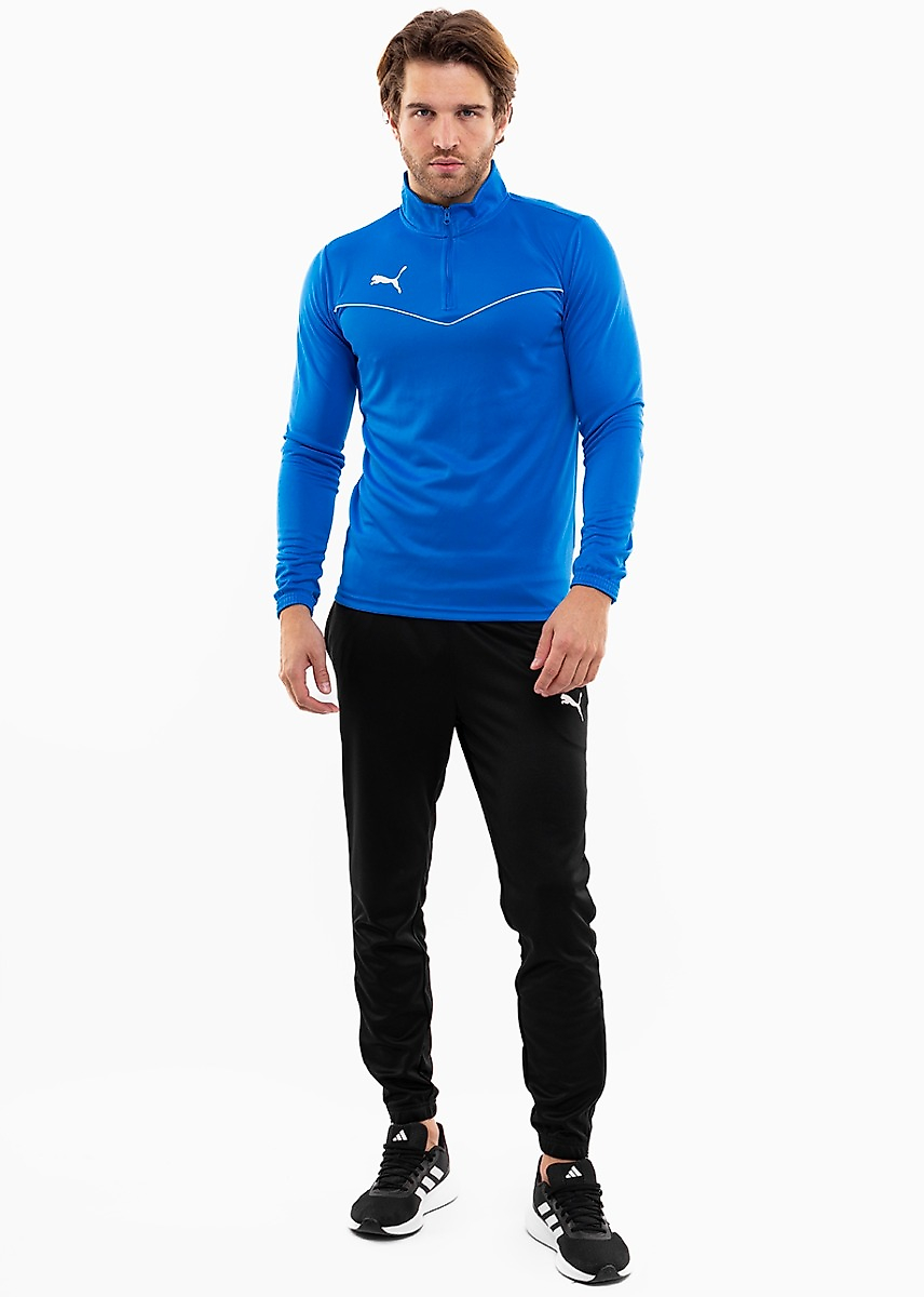 PUMA Komplet męski teamRISE 1/4 Zip Top 657394 02/657390 03