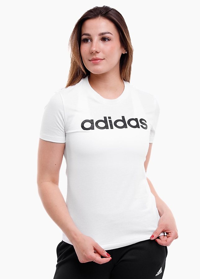 adidas koszulka damska Essentials Linear Slim Tee GL0768 adidas koszulka damska Essentials Linear Slim Tee GL0768