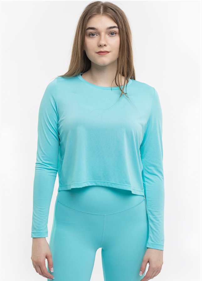 4F Koszulka damska longsleeve F218 4FWSS24TFLOF218 33S 4F Koszulka damska longsleeve F218 4FWSS24TFLOF218 33S