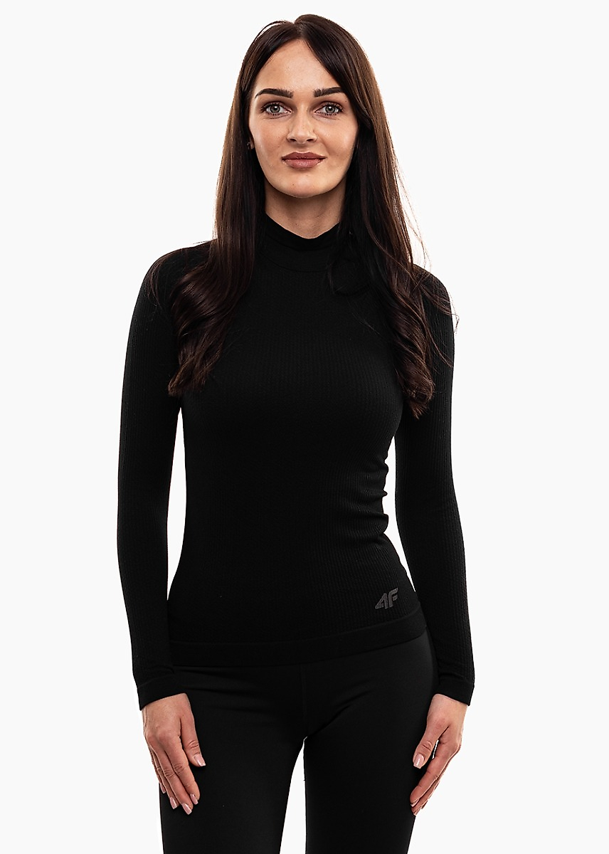 Dames t-shirt met lange mouwen 4F F419 4FWAW25TFLOF419 20S