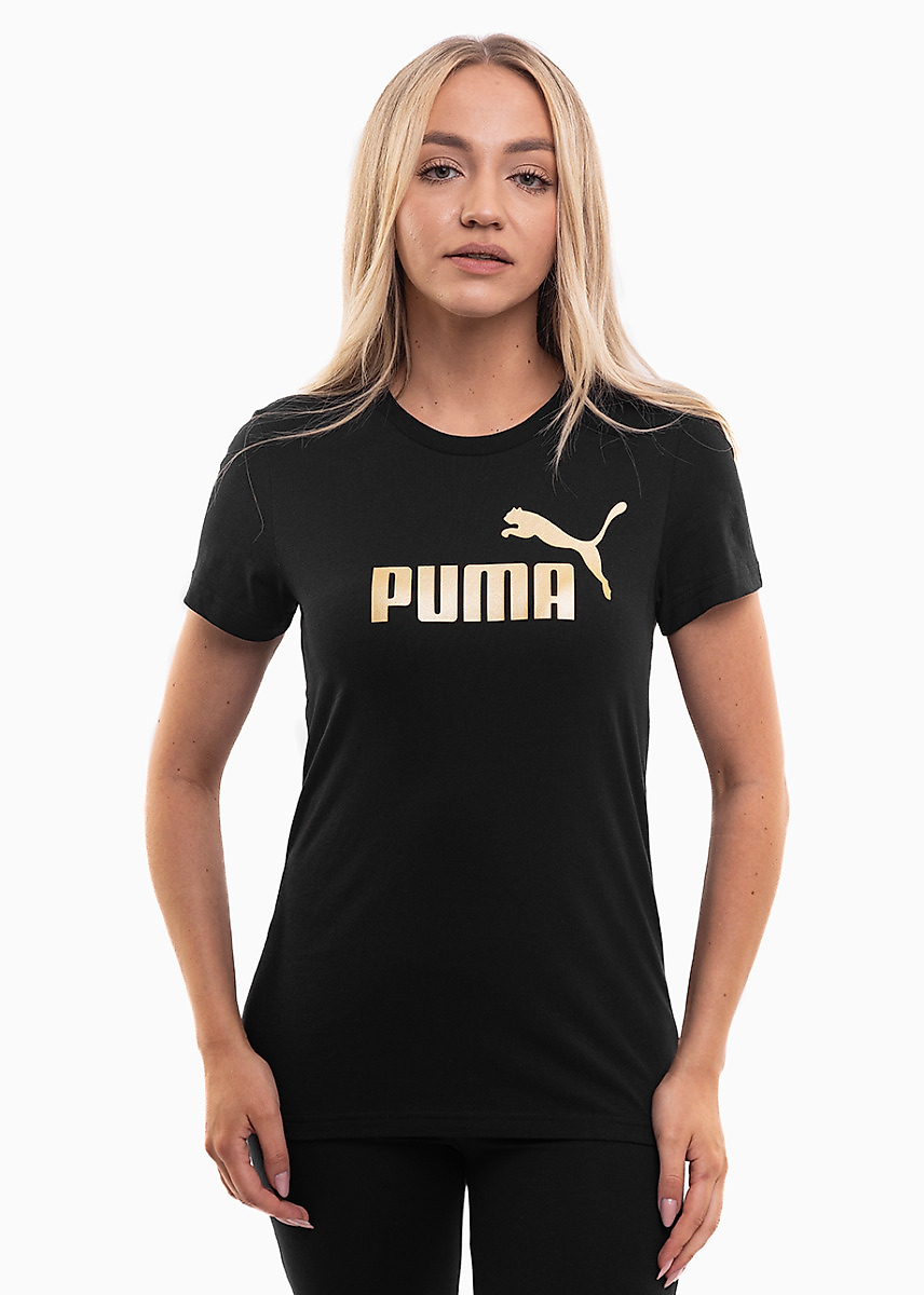 PUMA Dames T-Shirt Ess Metallic No.1 Logo 631536 51