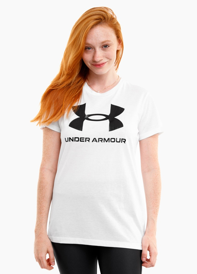 Under Armour Koszulka damska Live Sportstyle Graphic Ssc 1356305 102 Under Armour Koszulka damska Live Sportstyle Graphic Ssc 1356305 102