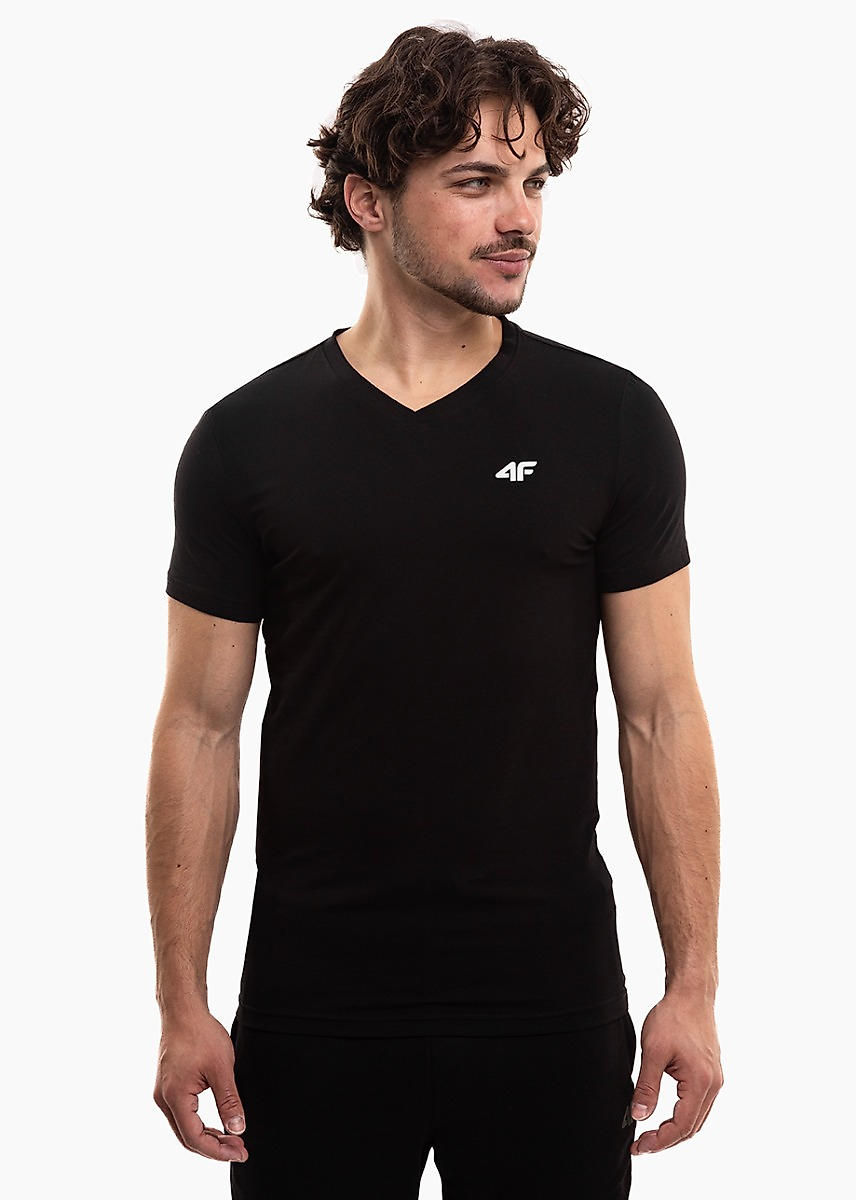 Heren T-shirt 4F M3339 diepzwart 4FWMM00TTSHM3339 20S