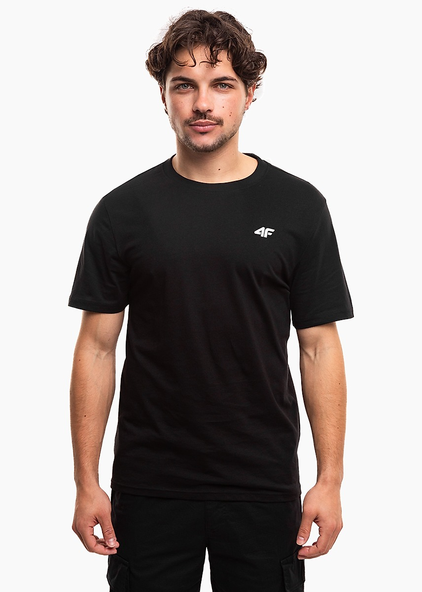 Heren T-shirt 4F M3341 diepzwart 4FWMM00TTSHM3341 20S