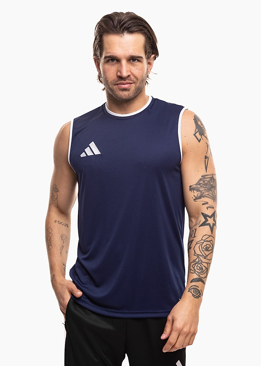 adidas Heren T-shirt Entrada 26 Sleeveless Jersey KB3930