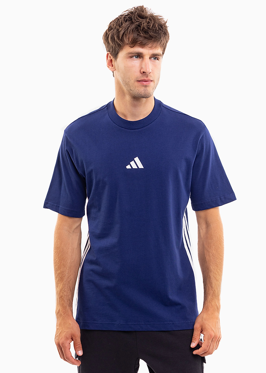 adidas Koszulka męska Essentials 3-Stripes Single Jersey JE6399
