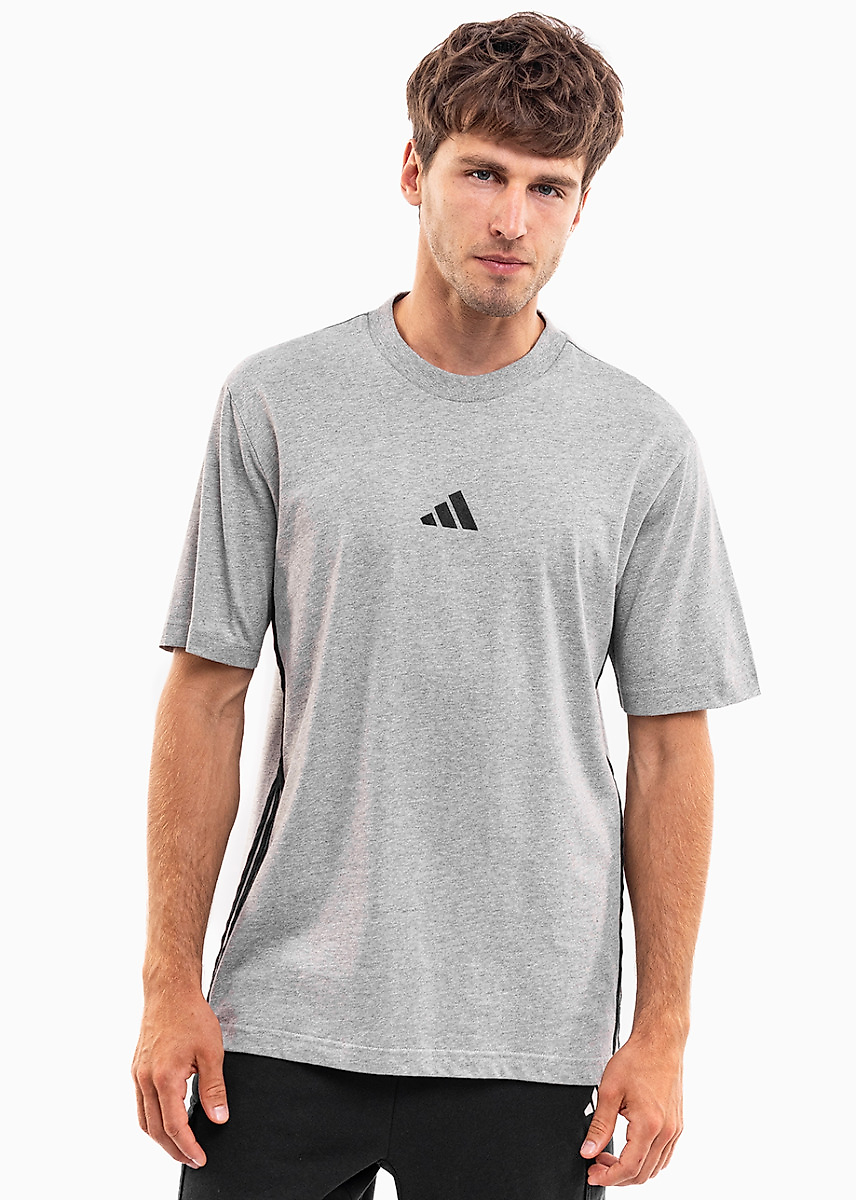 adidas Koszulka męska Essentials 3-Stripes Single Jersey JE6396