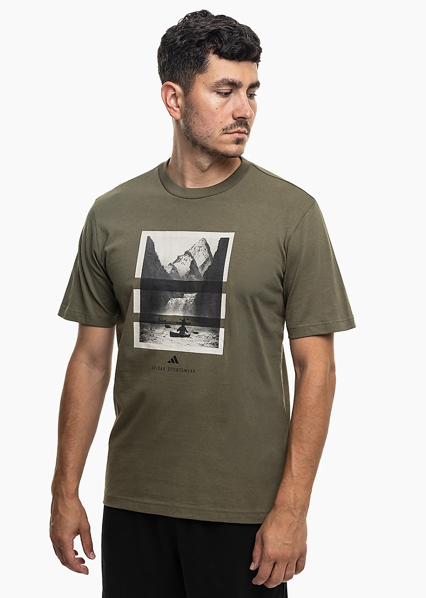 Heren T-shirt adidas Outdoor Kayaking Graphic KB2540