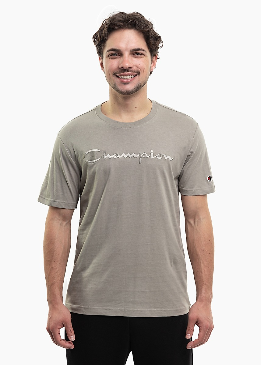 Heren T-shirt Champion SS Tee beige 220273 ES035
