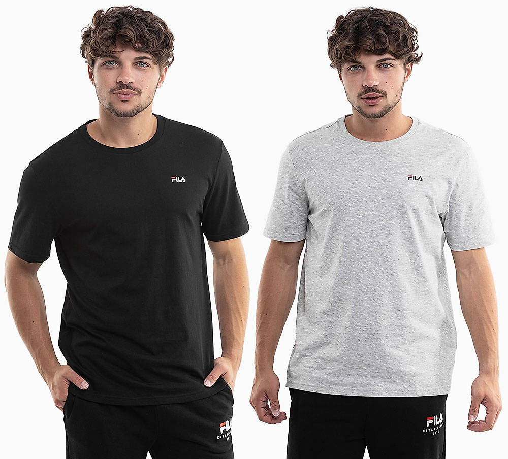 Fila Heren t-shirt Brod 2pcs FAM0083 83227