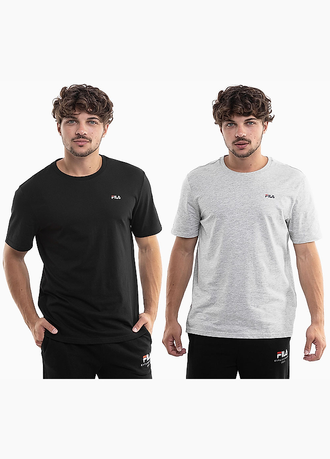 Fila Heren t-shirt Brod 2pcs FAM0083 83227 Fila Heren t-shirt Brod 2pcs FAM0083 83227