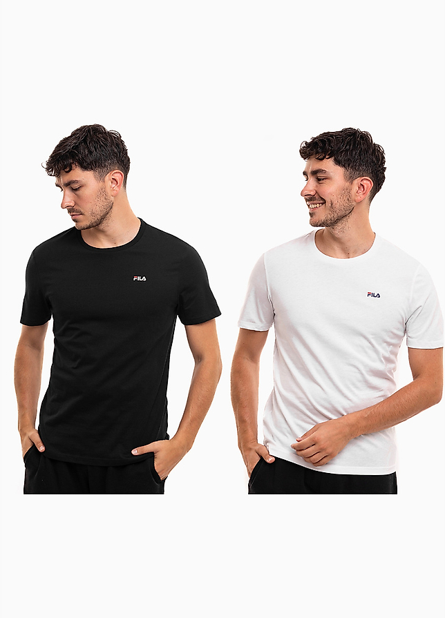 Fila Heren t-shirt Brod 2pcs FAM0083 13005 Fila Heren t-shirt Brod 2pcs FAM0083 13005