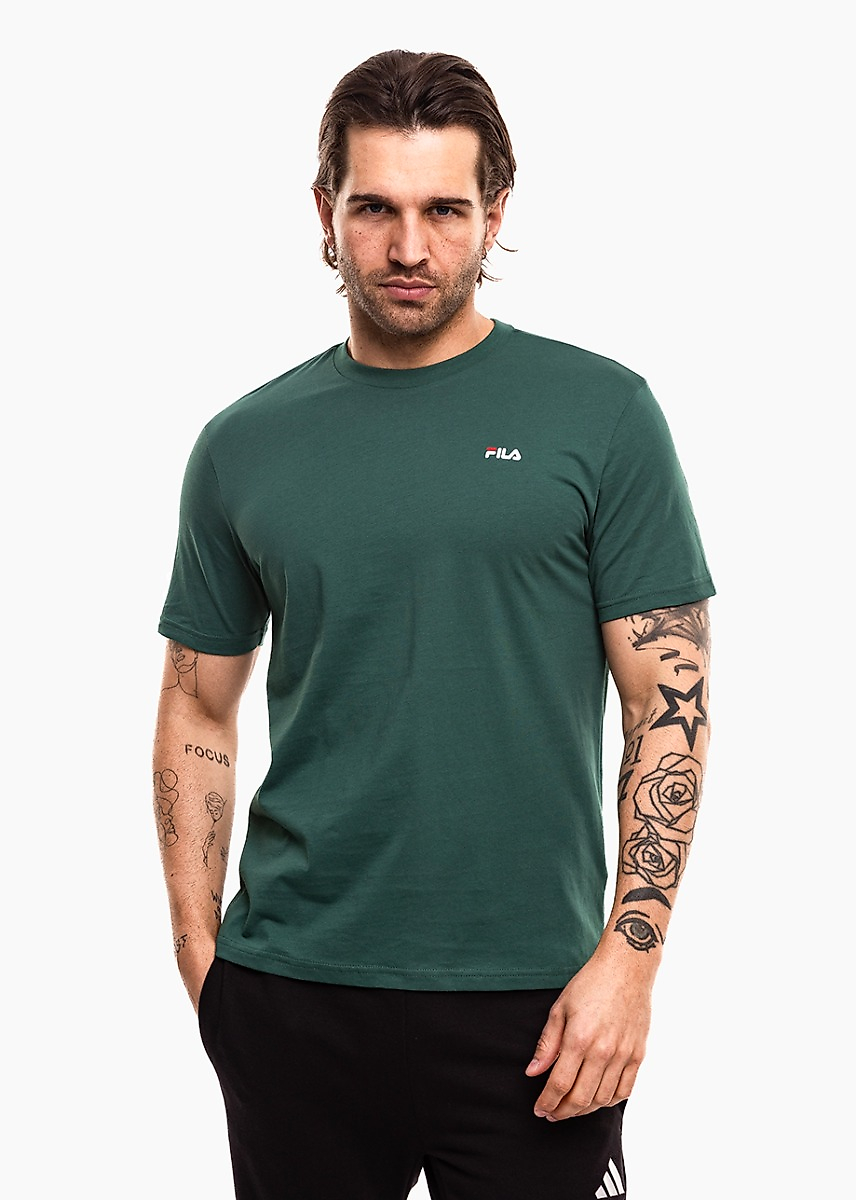 Heren T-shirt Fila Laas Regular Tee groen FAM0874 60105