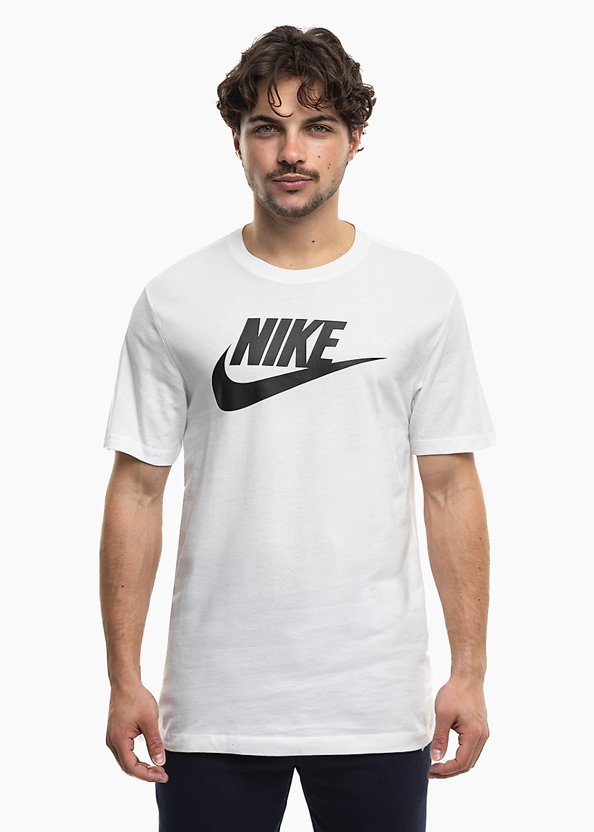 Heren T-shirt Nike Tee Icon Futura wit AR5004 101