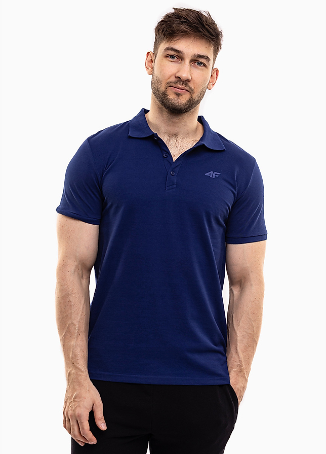 4F Heren polo t-shirt M366 4FWMM00TPTSM366 031S 4F Heren polo t-shirt M366 4FWMM00TPTSM366 031S