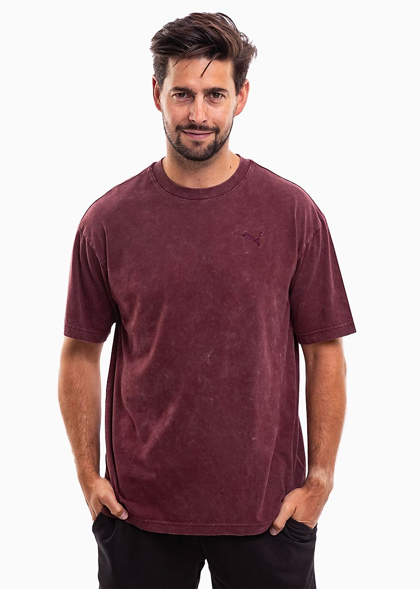 PUMA Heren t-shirt Ess Elevated Relaxed Wash Tee 688048 96