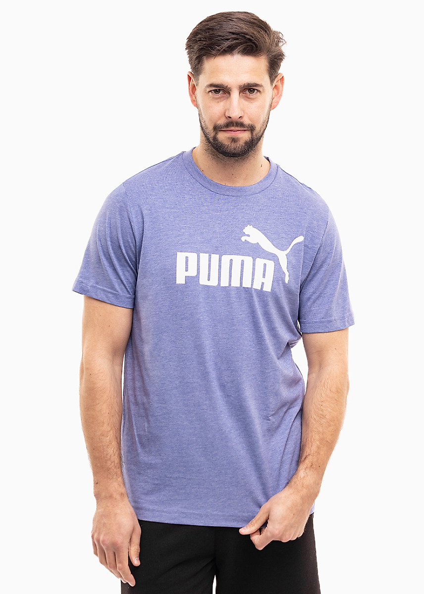 PUMA Koszulka męska Ess No.1 Logo Heathear Tee 682551 46